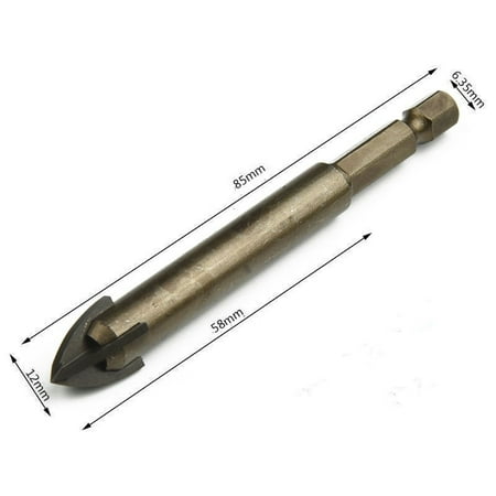 Goodhd Carbide Point Spear Head Drill Bit With 4 Cutting Edge for Ceramics Granite Tile
Goodhd Carbide Point Spear Head Drill Bit With 4 Cutting Edge for Ceramics Granite Tile