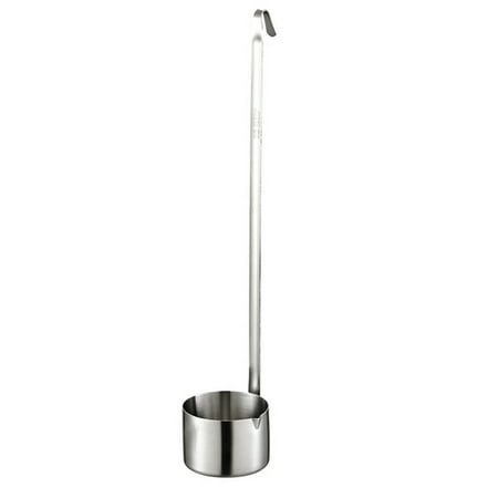 Long Handle Stainless Steel Wine Dipper Sauce Ladle Flat Bottom Spoon with Hook and Pouring Mouth Design
Long Handle Stainless Steel Wine Dipper Sauce Ladle Flat Bottom Spoon with Hook and Pouring Mouth Design