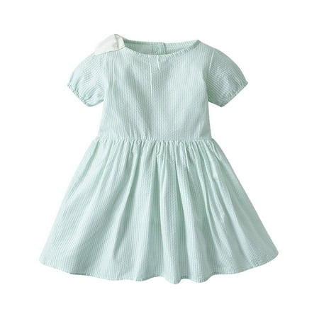 JDEFEG Girls Flannel Kids Toddler Baby Girls Spring Summer Solid Cotton Short Sleeve Princess Dress Clothes Toddler Party Dresses 5T Mint Green 100
JDEFEG Girls Flannel Kids Toddler Baby Girls Spring Summer Solid Cotton Short Sleeve Princess Dress Clothes Toddler Party Dresses 5T Mint Green 100