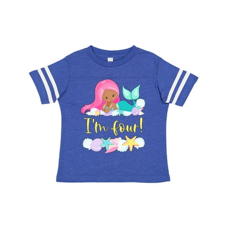 Inktastic I m 4 Mermaid with Pink Hair and Shells Gift Toddler Boy or Toddler Girl T-Shirt
Inktastic I m 4 Mermaid with Pink Hair and Shells Gift Toddler Boy or Toddler Girl T-Shirt