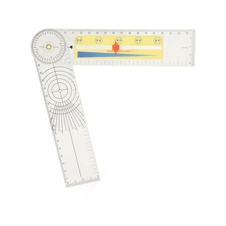 Spinal Goniometer Safe Pain Rating Orthopedics Ruler Clear Scale For Home For Women
Spinal Goniometer Safe Pain Rating Orthopedics Ruler Clear Scale For Home For Women