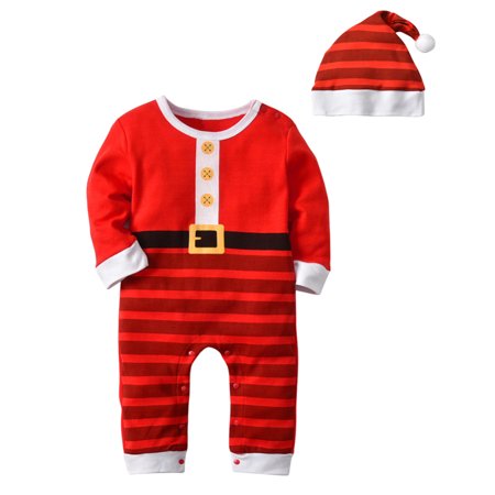 Children Kids Stripe Long Sleeve Round Collar Jumpsuit with Hat for Christmas Party Jumpsuit Hat Stripe Long Sleeve Round Collar Children Kids Christmas Party 90cm
Children Kids Stripe Long Sleeve Round Collar Jumpsuit with Hat for Christmas Party Jumpsuit Hat Stripe Long Sleeve Round Collar Children Kids Christmas Party 90cm