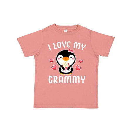 Inktastic I Love My Grammy with Cute Penguin and Hearts Gift Toddler Toddler Girl T-Shirt
Inktastic I Love My Grammy with Cute Penguin and Hearts Gift Toddler Toddler Girl T-Shirt