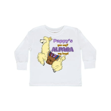 Inktastic Cute Jumping Alpaca Pappy s You Say ALPACA my Bags Gift Toddler Boy or Toddler Girl Long Sleeve T-Shirt
Inktastic Cute Jumping Alpaca Pappy s You Say ALPACA my Bags Gift Toddler Boy or Toddler Girl Long Sleeve T-Shirt