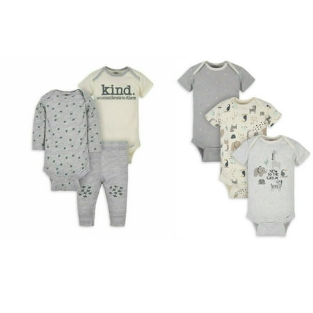 Organic Cotton Baby Boys 3pc Pant Set and New to the Crew Onesies 6pc Gift Set
Organic Cotton Baby Boys 3pc Pant Set and New to the Crew Onesies 6pc Gift Set