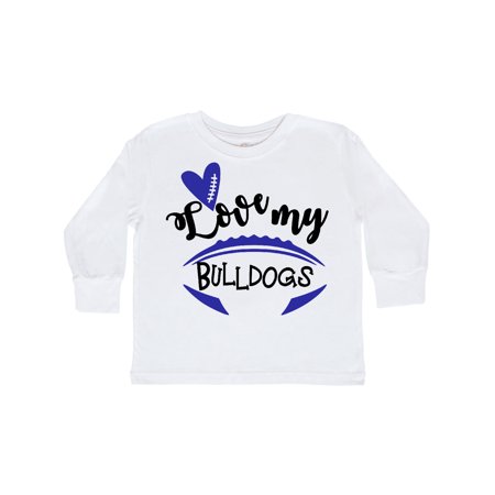 Inktastic Love My Bulldogs Football Gift Toddler Boy or Toddler Girl Long Sleeve T-Shirt
Inktastic Love My Bulldogs Football Gift Toddler Boy or Toddler Girl Long Sleeve T-Shirt