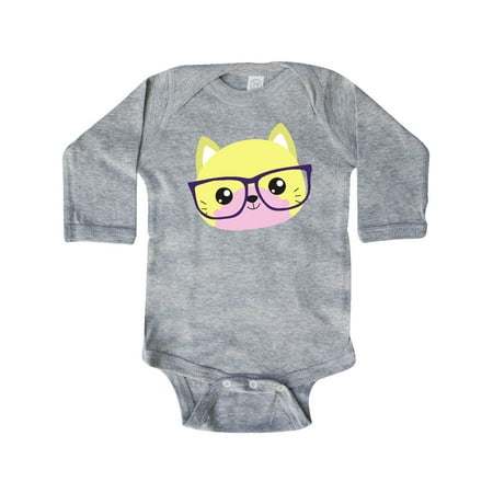 Inktastic Yellow Cat Hipster Cat Cat With Glasses Gift Baby Boy or Baby Girl Long Sleeve Bodysuit
Inktastic Yellow Cat Hipster Cat Cat With Glasses Gift Baby Boy or Baby Girl Long Sleeve Bodysuit
