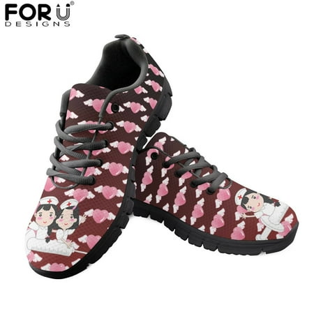 Cartoon Nurse Love Care Pattern Women s Breathable Mesh Shoes Casual Lace-up Flat Shoes Ladies Ultralight Footwear
Cartoon Nurse Love Care Pattern Women s Breathable Mesh Shoes Casual Lace-up Flat Shoes Ladies Ultralight Footwear