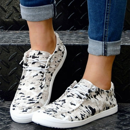 Cathalem Women Shoes Casual Shoes Non Positioning Tie Dye Printing Sports Shoes Canvas Fashion Western Casual Shoes for Women White 9
Cathalem Women Shoes Casual Shoes Non Positioning Tie Dye Printing Sports Shoes Canvas Fashion Western Casual Shoes for Women White 9