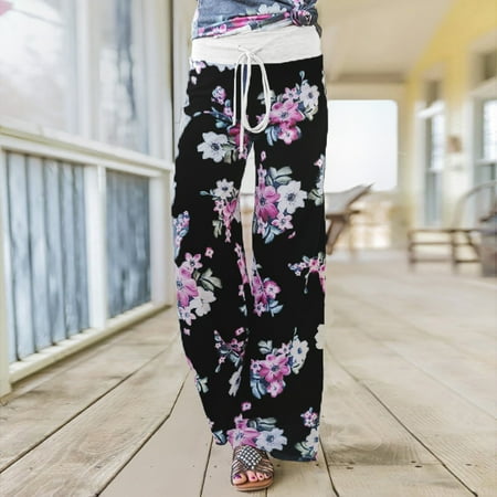YOTAMI Pant for Women Outwear Fashion Shoes for Men 2022 Women s Comfy Casual Pajama Floral Print Drawstring Lounge Wide Leg Pants Black L
YOTAMI Pant for Women Outwear Fashion Shoes for Men 2022 Women s Comfy Casual Pajama Floral Print Drawstring Lounge Wide Leg Pants Black L
