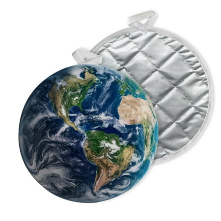 2 PCS Pot Holders for Kitchen Potholders Sets with Hook for Oven Cooking Baking Close Up Of The Earth With Clouds
2 PCS Pot Holders for Kitchen Potholders Sets with Hook for Oven Cooking Baking Close Up Of The Earth With Clouds