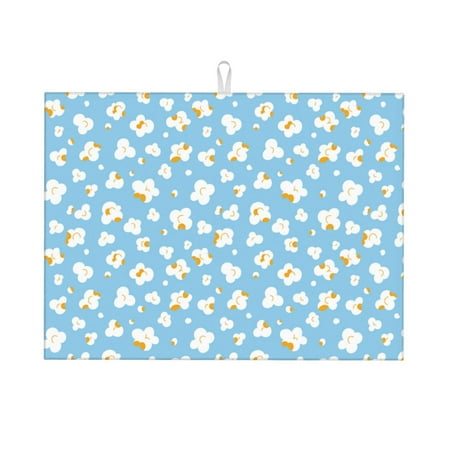 Adobk Blue Popcorn Dish Drying Mat for Kitchen Counter Absorbent Microfiber Drying Pad Reusable Washable Large 18 x24
Adobk Blue Popcorn Dish Drying Mat for Kitchen Counter Absorbent Microfiber Drying Pad Reusable Washable Large 18 x24