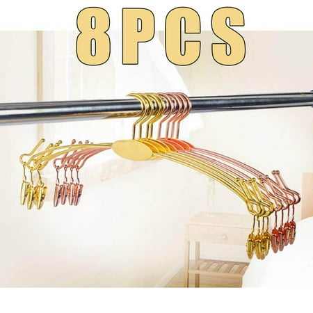 8PCS Metal Underwear Rack Durable Bra Pants Clothes Hangers Hook with Non Slip Clips for Household Organizer Lingerie Shop Display
8PCS Metal Underwear Rack Durable Bra Pants Clothes Hangers Hook with Non Slip Clips for Household Organizer Lingerie Shop Display