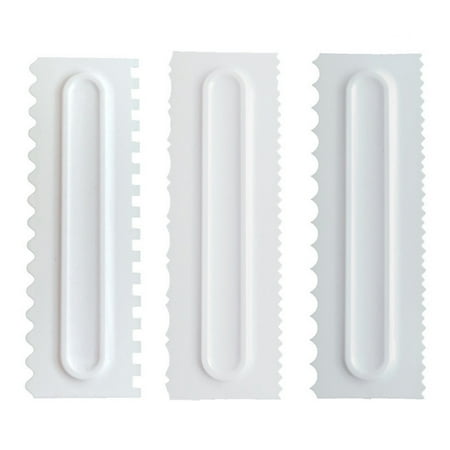 Mortilo 3 Pcs Shape White Cake Decorating Icing Smoother Cake Scraper Pastry Baking Tool
Mortilo 3 Pcs Shape White Cake Decorating Icing Smoother Cake Scraper Pastry Baking Tool