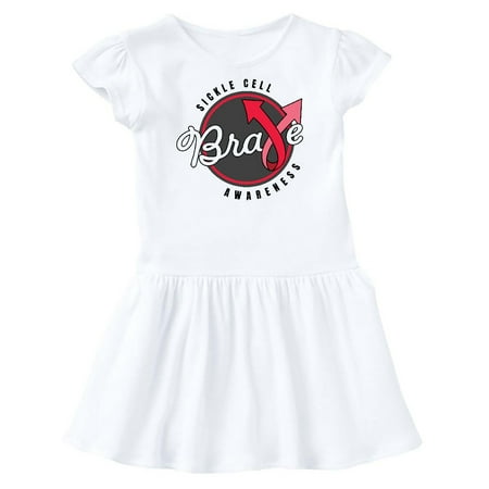 Inktastic Sickle Cell Awareness Brave with Red Arro Ribbon Gift Toddler Girl Dress
Inktastic Sickle Cell Awareness Brave with Red Arro Ribbon Gift Toddler Girl Dress