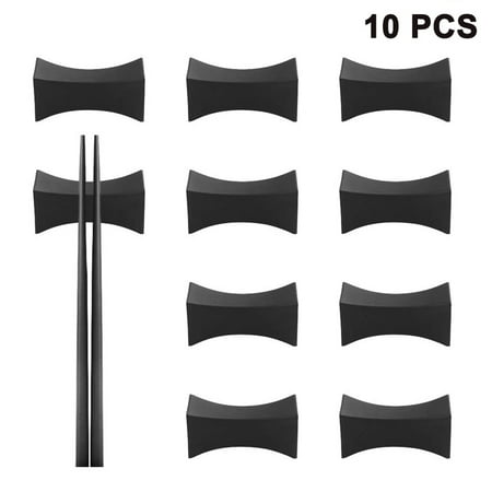 10-Pack Aluminum Chopstick Racks - Black Cutlery Tray for Asian Tableware Restaurant Accessories
10-Pack Aluminum Chopstick Racks - Black Cutlery Tray for Asian Tableware Restaurant Accessories