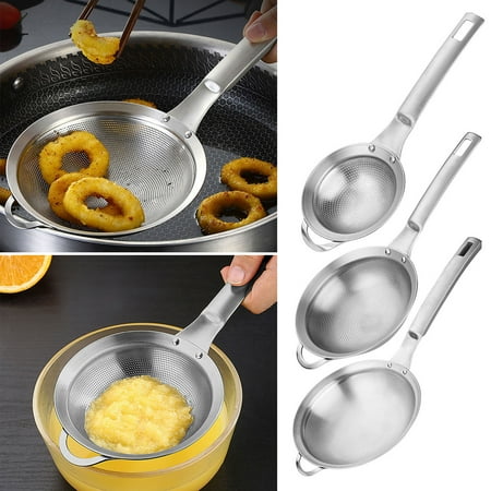 Ludlz Hot Pot Spoon Ultrafine Mesh Food Grade Anti-rust Multipurpose No Odor Filter Residue Quick Drainage Stainless Steel Juice Strainer Kitchen Accessories
Ludlz Hot Pot Spoon Ultrafine Mesh Food Grade Anti-rust Multipurpose No Odor Filter Residue Quick Drainage Stainless Steel Juice Strainer Kitchen Accessories