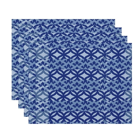 Simply Daisy 18 x 14 Inch Greeko Simple Geometric Print Placemat (Set of 4) Royal Blue
Simply Daisy 18 x 14 Inch Greeko Simple Geometric Print Placemat (Set of 4) Royal Blue