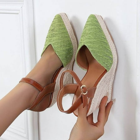 NECHOLOGY Born Inlet Sandals for Women Summer Fisherman Shoes Wedge Sandals Women s Platform High Sandals for Women Dressy Flat Green 8.50
NECHOLOGY Born Inlet Sandals for Women Summer Fisherman Shoes Wedge Sandals Women s Platform High Sandals for Women Dressy Flat Green 8.50