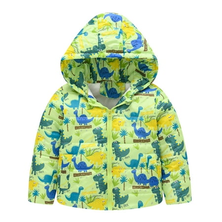 Qazqa Toddler Boys Girls Winter Rainbow Cartoon Dinosaur Prints Coat Hooded Jacket Thicken Windproof Zipper Warm Outwear
Qazqa Toddler Boys Girls Winter Rainbow Cartoon Dinosaur Prints Coat Hooded Jacket Thicken Windproof Zipper Warm Outwear