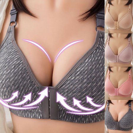 Women Wireless Padded Sports Bra Front Buckle Yoga Cami Push Up Vest Support Top New
Women Wireless Padded Sports Bra Front Buckle Yoga Cami Push Up Vest Support Top New