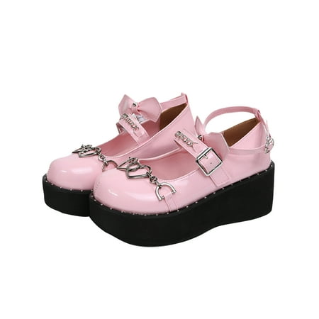 SIMANLAN Womens platform Mary janes Shoes Ankle Lolita Gothic Platform Dress Pumps Shoes Chunky Platform Shoes
SIMANLAN Womens platform Mary janes Shoes Ankle Lolita Gothic Platform Dress Pumps Shoes Chunky Platform Shoes