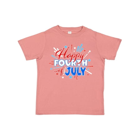 Inktastic Happy Fourth of July- Red White and Blue Fireworks Gift Toddler Boy or Toddler Girl T-Shirt
Inktastic Happy Fourth of July- Red White and Blue Fireworks Gift Toddler Boy or Toddler Girl T-Shirt