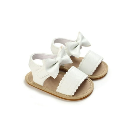 Daeful Newborn Flat Sandal First Walkers Sandals Summer Crib Shoes Dress Lightweight Comfort Bowknot Princess Shoe White 6-12 months
Daeful Newborn Flat Sandal First Walkers Sandals Summer Crib Shoes Dress Lightweight Comfort Bowknot Princess Shoe White 6-12 months