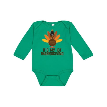 Inktastic My 1st Thanksgiving turkey Gift Baby Boy or Baby Girl Long Sleeve Bodysuit
Inktastic My 1st Thanksgiving turkey Gift Baby Boy or Baby Girl Long Sleeve Bodysuit