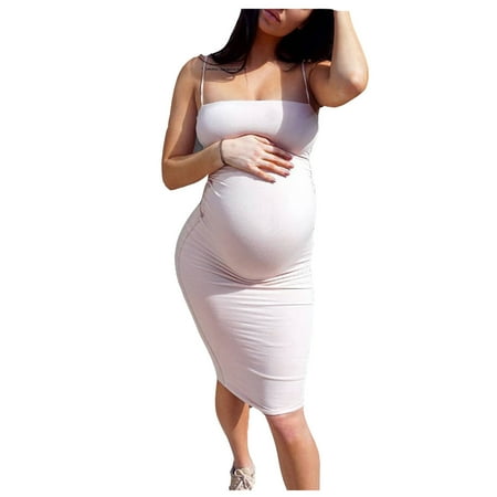 Fragarn Maternity clothes Summer Elastic Sling Sleeveless Color Maternity Long Skirt Vest Dress
Fragarn Maternity clothes Summer Elastic Sling Sleeveless Color Maternity Long Skirt Vest Dress
