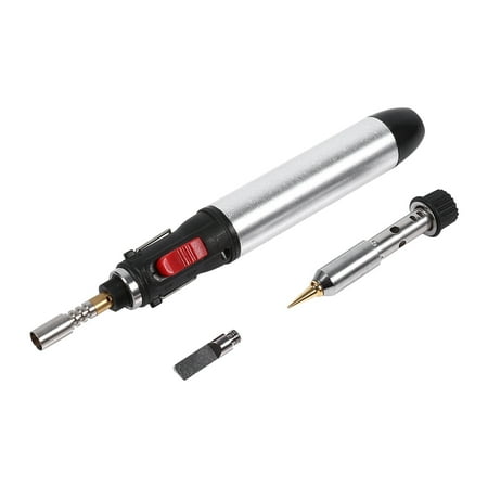 4 In 1 Cordless Butane Gas Soldering Iron Kit Temperature Adjustable Welding Torches Tool
4 In 1 Cordless Butane Gas Soldering Iron Kit Temperature Adjustable Welding Torches Tool