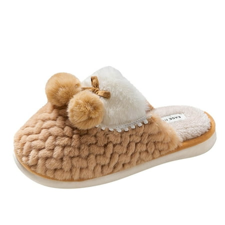 Fashion Winter Women Slippers Flat Bottom Soft Bottom Plush Warm And Comfortable Round Toe Solid Color
Fashion Winter Women Slippers Flat Bottom Soft Bottom Plush Warm And Comfortable Round Toe Solid Color