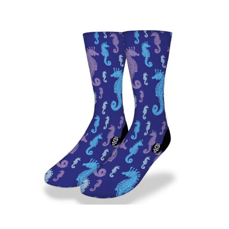 SEAHORSE FLIRTING RITUAL Fun Sea Life Socks