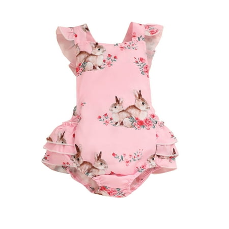 Baby Girls Bodysuits Easterleeveless Cartoon Rabbit Bunny Printed Romper Bodysuits Clothes
Baby Girls Bodysuits Easterleeveless Cartoon Rabbit Bunny Printed Romper Bodysuits Clothes