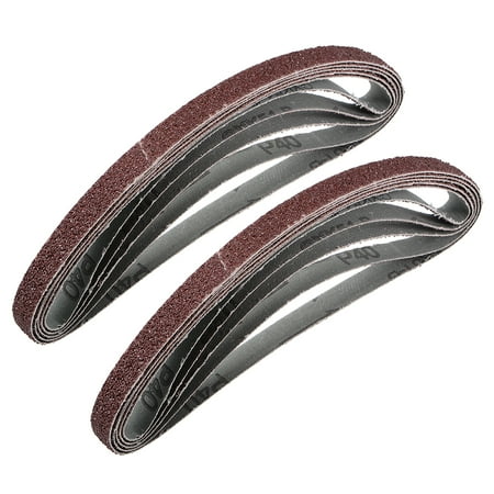 Unique Bargains 1/2-inch X 18-inch Sanding Belt 40 Grits Aluminum Oxide Sand Belts 10pcs
Unique Bargains 1/2-inch X 18-inch Sanding Belt 40 Grits Aluminum Oxide Sand Belts 10pcs