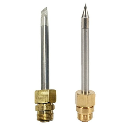 2x 510 Interface Soldering Iron Tip Mini Portable USB Soldering Iron Tip Welding Rework Accessories Knife Tip & Pointed
2x 510 Interface Soldering Iron Tip Mini Portable USB Soldering Iron Tip Welding Rework Accessories Knife Tip & Pointed