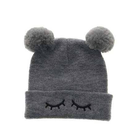 Esho Baby Boys Girls Cute Knitted Beanie Cap Toddler Winter Warm Pompom Hats 0-7T
Esho Baby Boys Girls Cute Knitted Beanie Cap Toddler Winter Warm Pompom Hats 0-7T