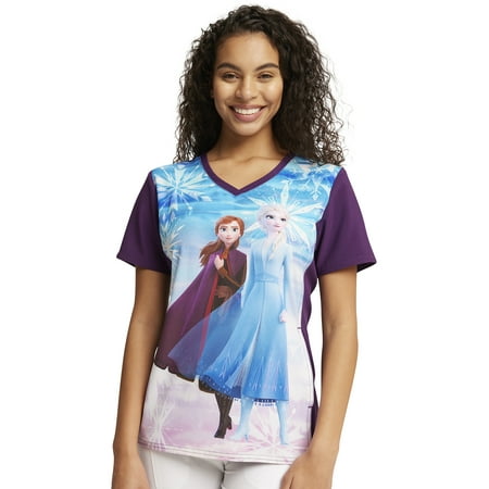 Tooniforms Scrubs Top For Women V-Neck Print Plus Size TF627 3XL Sisters - Regular Sisters 3X-Large
Tooniforms Scrubs Top For Women V-Neck Print Plus Size TF627 3XL Sisters - Regular Sisters 3X-Large
