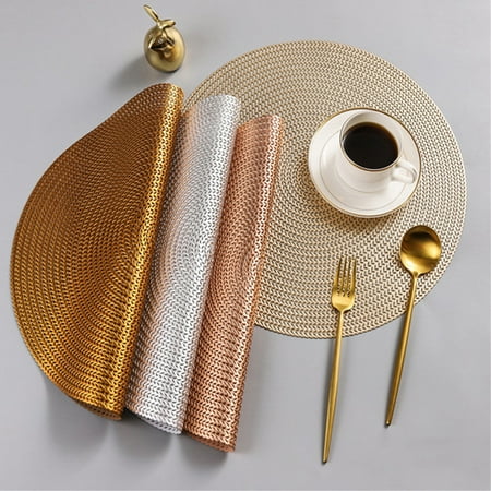 SPRING PARK 38cm Placemat for Dining Table PVC Silicone Heat Resistant Resistant Non - Slip
SPRING PARK 38cm Placemat for Dining Table PVC Silicone Heat Resistant Resistant Non - Slip