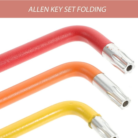 Frcolor 1 Set Torx Wrench Assorted Torx Screwdriver Multipurpose Long Arm Torx Wrench
Frcolor 1 Set Torx Wrench Assorted Torx Screwdriver Multipurpose Long Arm Torx Wrench