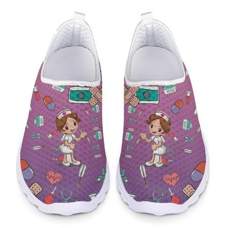 Cute Nurse Print Summer Woman Flats Casual Shoes for Women Lightweight Mesh Sneakers Lady Slip on Loafers Footwear Beach Shoe
Cute Nurse Print Summer Woman Flats Casual Shoes for Women Lightweight Mesh Sneakers Lady Slip on Loafers Footwear Beach Shoe