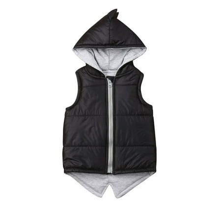 Karuedoo Toddler Baby Boy Girl Dinosaur Jacket Sleeveless Vest Zip Hooded Tops Outerwear Waistcoat Black 3-4 Years
Karuedoo Toddler Baby Boy Girl Dinosaur Jacket Sleeveless Vest Zip Hooded Tops Outerwear Waistcoat Black 3-4 Years