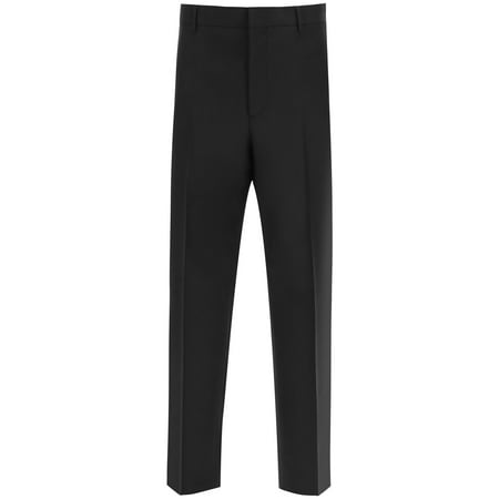 Valentino Wool And Mohair Formal Trousers Men