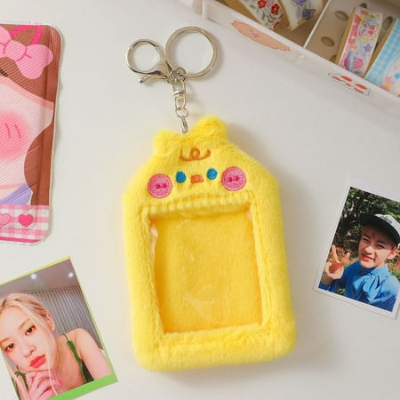 Fashion Vintage Cartoon Plush Lovely Card Case Bag Pendant Credit Card Wallet ID Card Holders Photocard Holder YELLOW
Fashion Vintage Cartoon Plush Lovely Card Case Bag Pendant Credit Card Wallet ID Card Holders Photocard Holder YELLOW