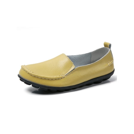 GENILU Loafers for Women Comfortable Slip On Dress Shoes Casual Leather Walking Flats Outdoor Driving Shoes
GENILU Loafers for Women Comfortable Slip On Dress Shoes Casual Leather Walking Flats Outdoor Driving Shoes
