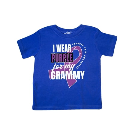 Inktastic Chronic Pain I Wear Purple For My Grammy Gift Toddler Boy or Toddler Girl T-Shirt
Inktastic Chronic Pain I Wear Purple For My Grammy Gift Toddler Boy or Toddler Girl T-Shirt