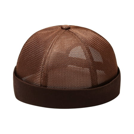 Men Solid Cap Mesh Quick Drying Adjustable Breathable Sport Outdoor Hip Hop Cap