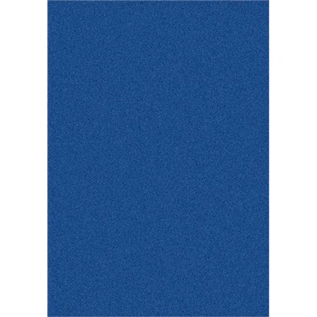 Joy Carpets 80S-06 Endurance Royal Blue 12 ft. x 8 ft. 100 Pct. Polyester Machine Tufted- Cut Pile Simply Solids Rug