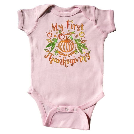 Inktastic My 1st Thanksgiving Pumpkin Vegetables in Orange and Green Gift Baby Boy or Baby Girl Bodysuit
Inktastic My 1st Thanksgiving Pumpkin Vegetables in Orange and Green Gift Baby Boy or Baby Girl Bodysuit