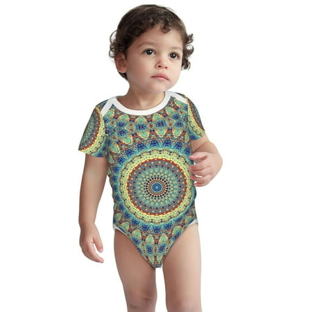 Haiem Round Mandala1 Printed Unisex-Baby Short Sleeve Onesies Bodysuits Unisex Babies Snap-Up Rompers-18 Months
Haiem Round Mandala1 Printed Unisex-Baby Short Sleeve Onesies Bodysuits Unisex Babies Snap-Up Rompers-18 Months